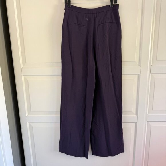 BOSS Purple Junata Jacket and Tacilana Pantsuits Size 6/4 - 41330 - Picture 6 of 16